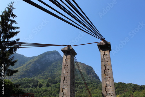 PONT DE L'ABIME - GRUFFY - HAUTE SAVOIE photo