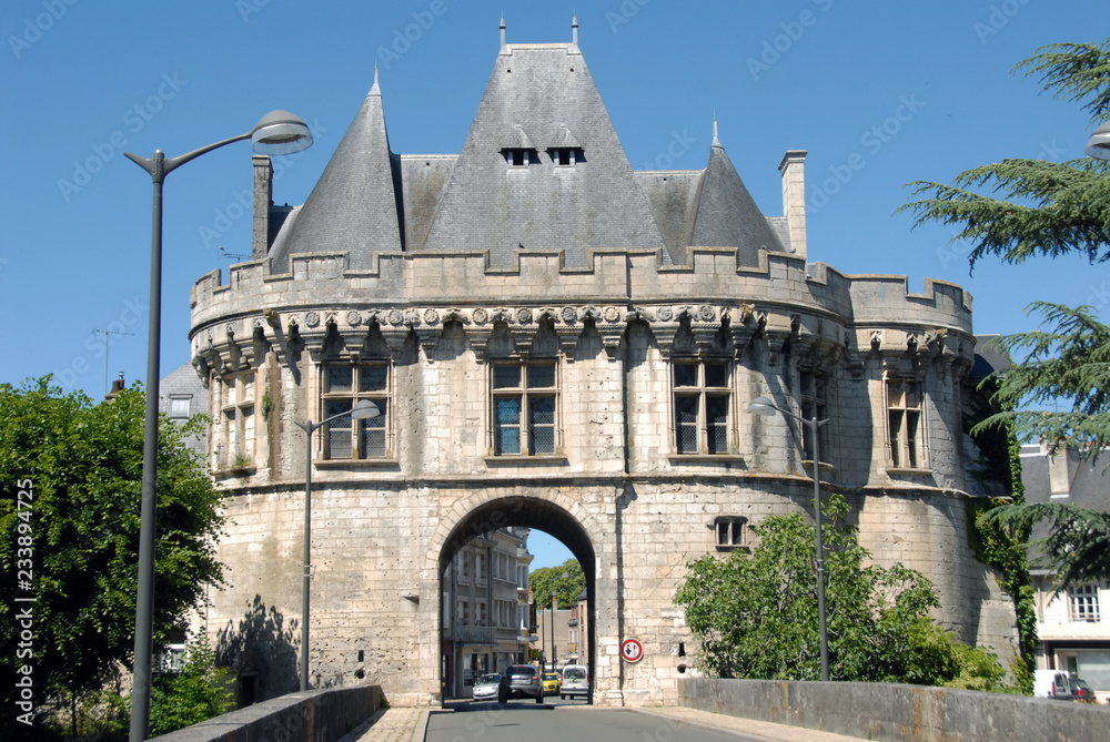 Ville de Vendôme, porte Saint-Georges, département du Loir-et-Cher, France  Stock Photo | Adobe Stock