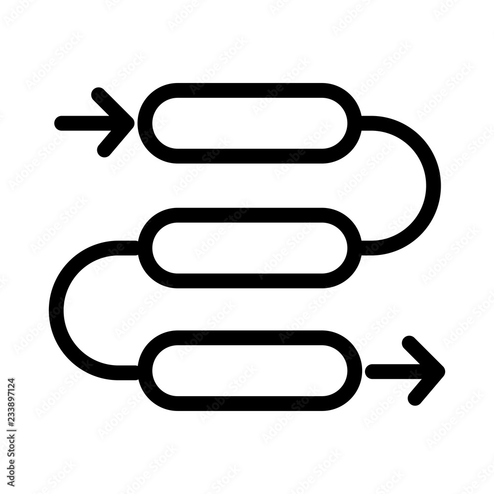 Process vector icon Process vector icon