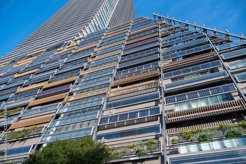 Fototapeta premium 豊島区役所 としまエコミューゼタウン 外観 東京都豊島区南池袋