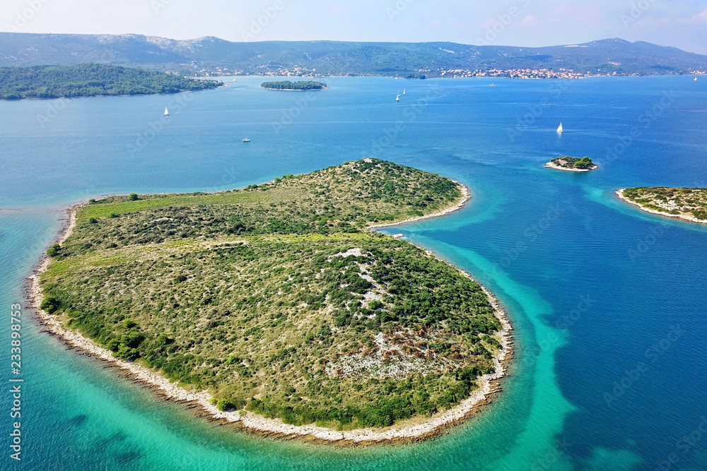 Fototapeta premium Mediterranean islands and coastline