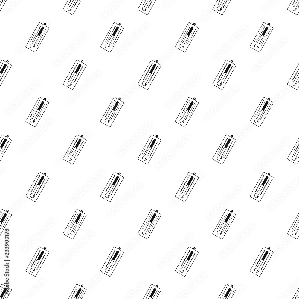 Big thermometer pattern seamless vector repeat geometric for any web design Big thermometer pattern seamless vector repeat geometric for any web design