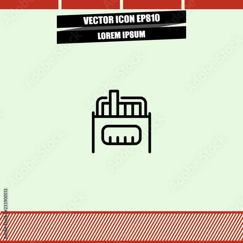 Pencil icon vector