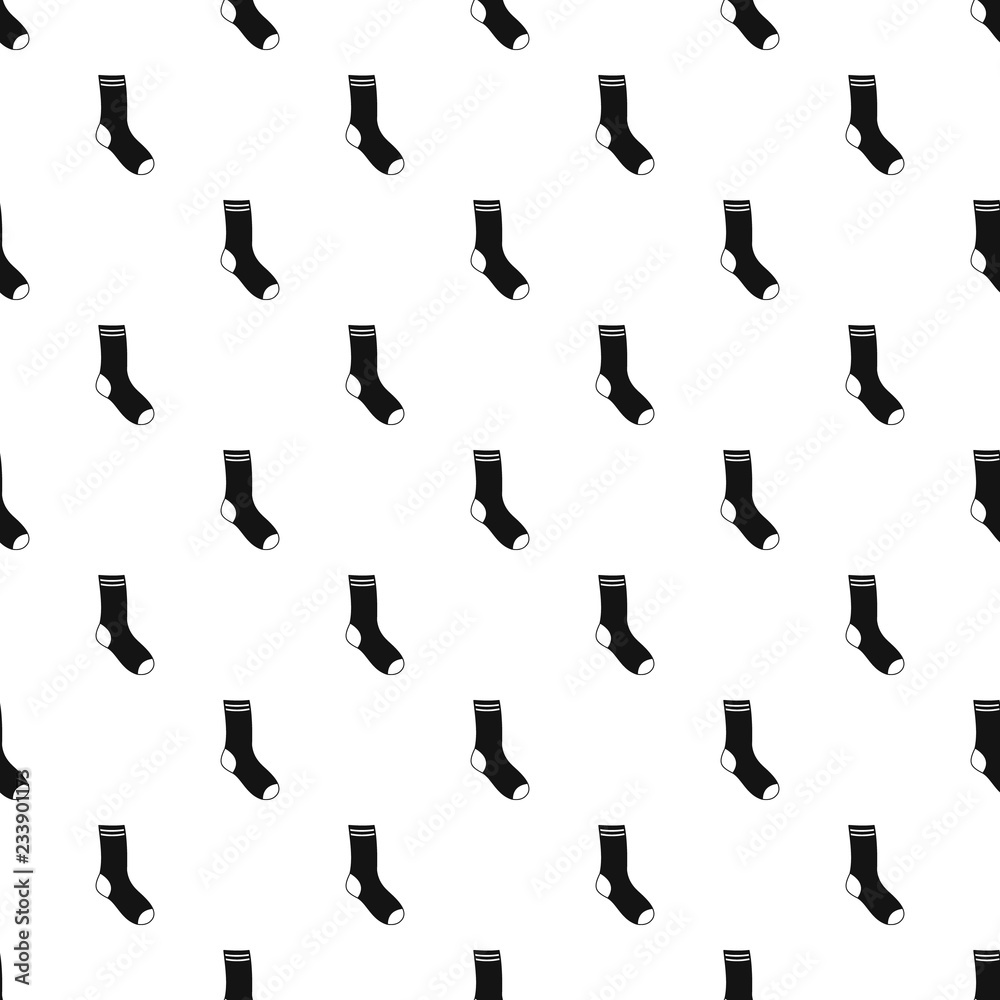 Sock pattern seamless vector repeat geometric for any web design