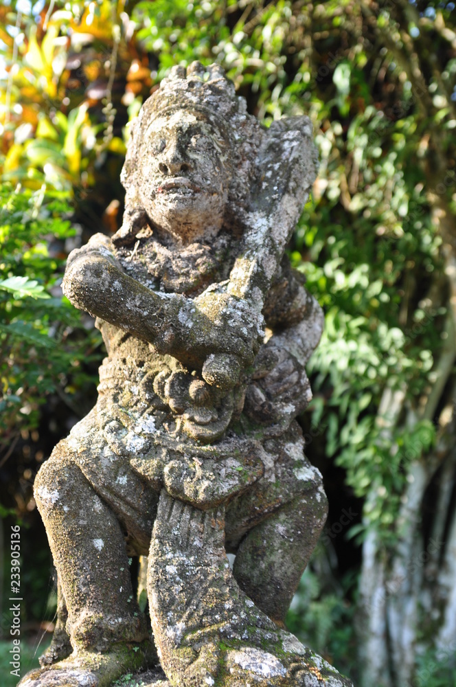 statue in temple of bali