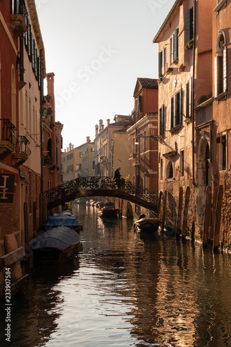 Venetian walk to work