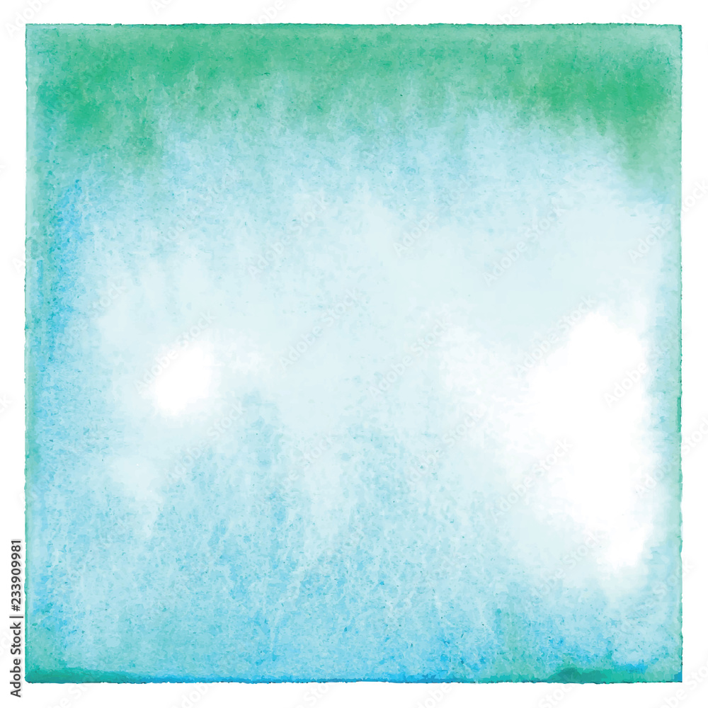 Abstract green and blue watercolor Abstract green and blue watercolor