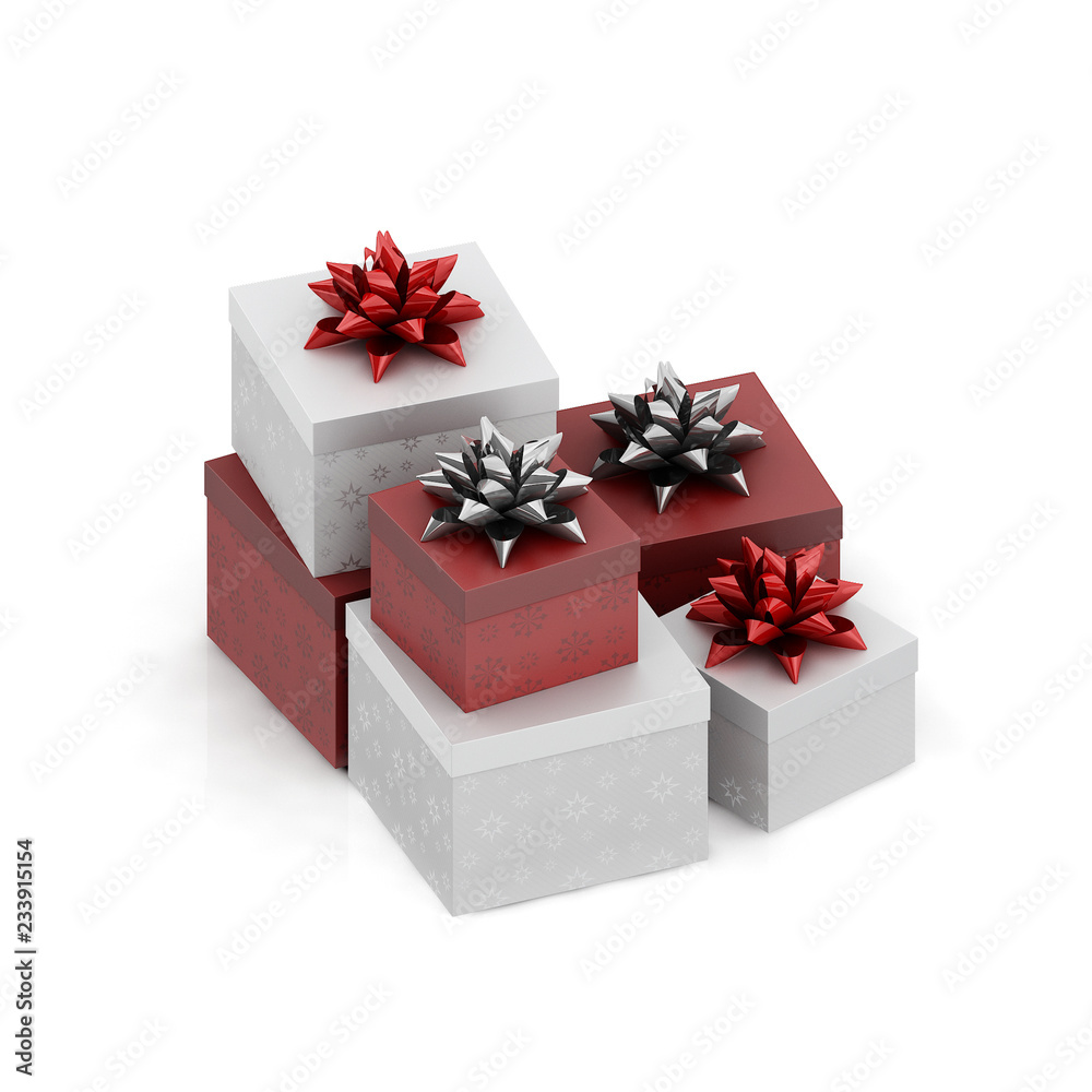 Obraz premium Christmas holiday 3D rendering