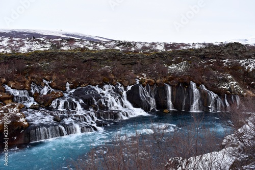 Waterfall in Iceland