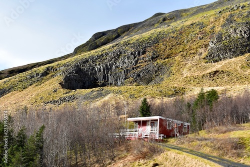 house in the mountains