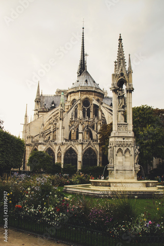 Ancient Parisian Architecture. Houses and churches. Sculptures The beauty of the city. City of love. Trips to places of interest. © Yaroslav