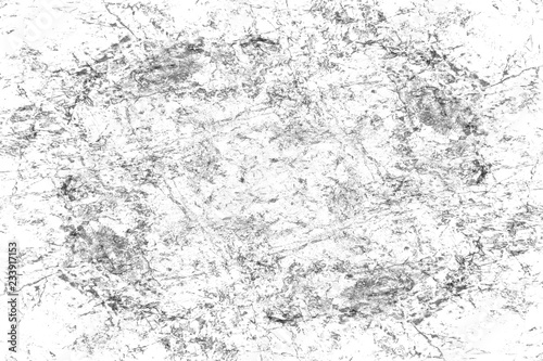 Black and White background. Abstract monochrome surface Seamless pattern of cracks, chips, scratches, stains, scuffs.
