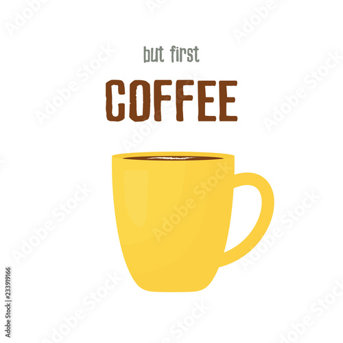 coffee time illustration