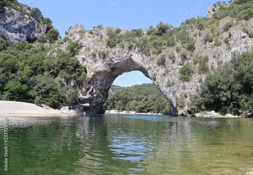 Ardeche Gorge France Pont D'Árc