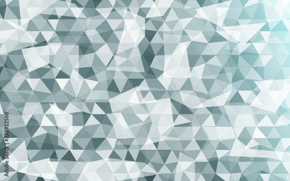 Obraz premium Geometric rumpled triangular low poly gradient illustration. Vector polygonal design.