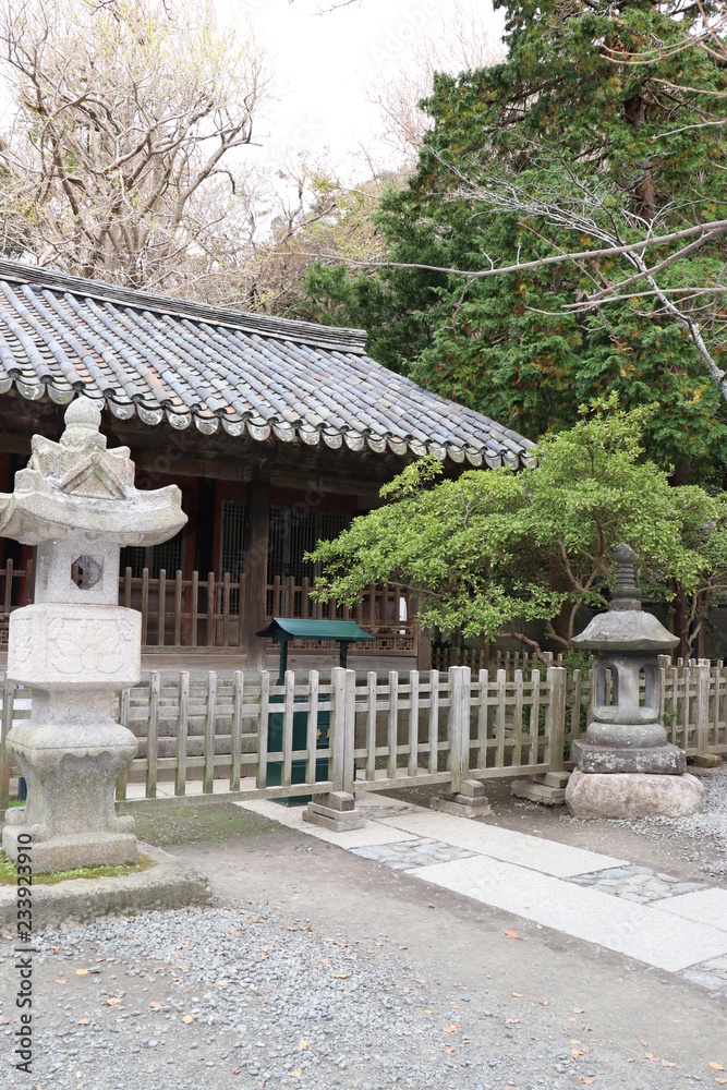 鎌倉・高徳院の石灯籠