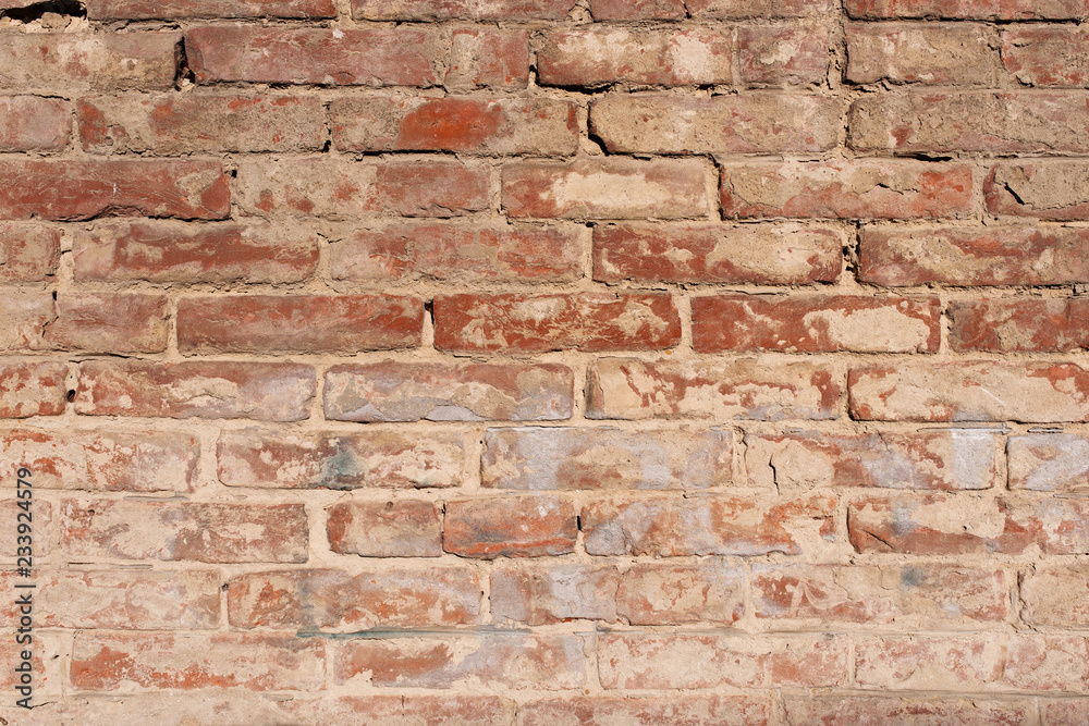 Naklejka premium Brick wall background