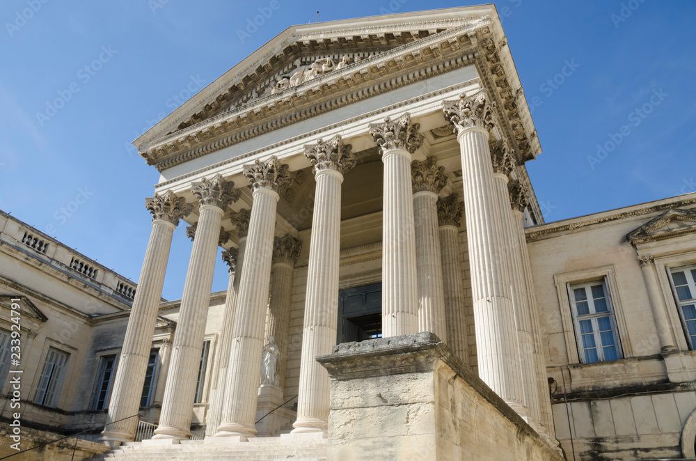 palais de justice de Montpellier en Occitanie, France