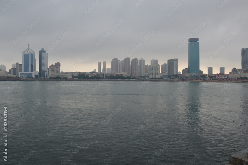 Naklejka premium Ville_Mer_01