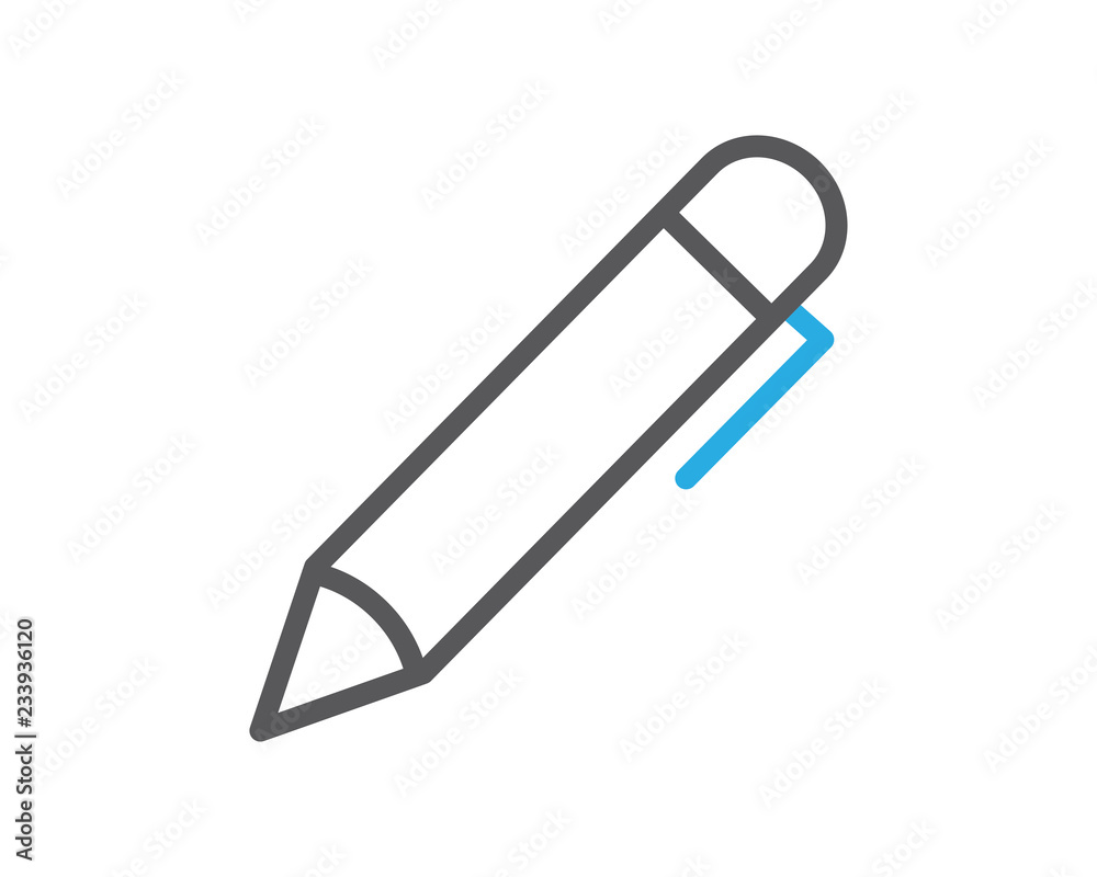 pen line icon illustration vector,pen icon illustration vector,pen line website icon illustration vector
