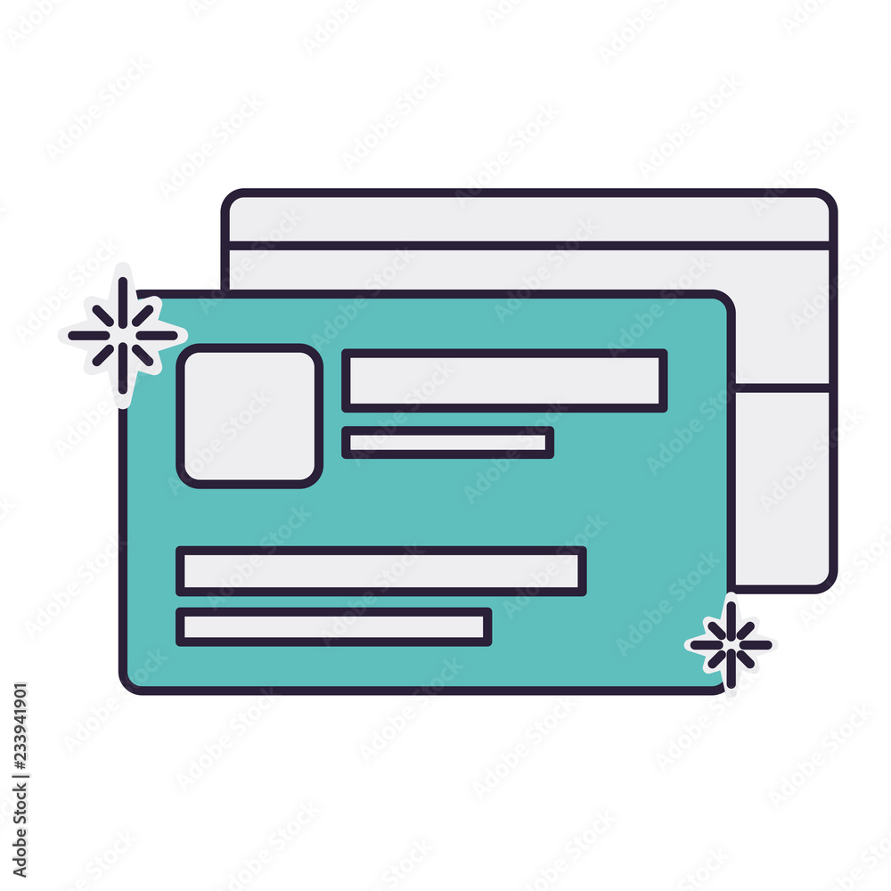 credit card isolated icon credit card isolated icon