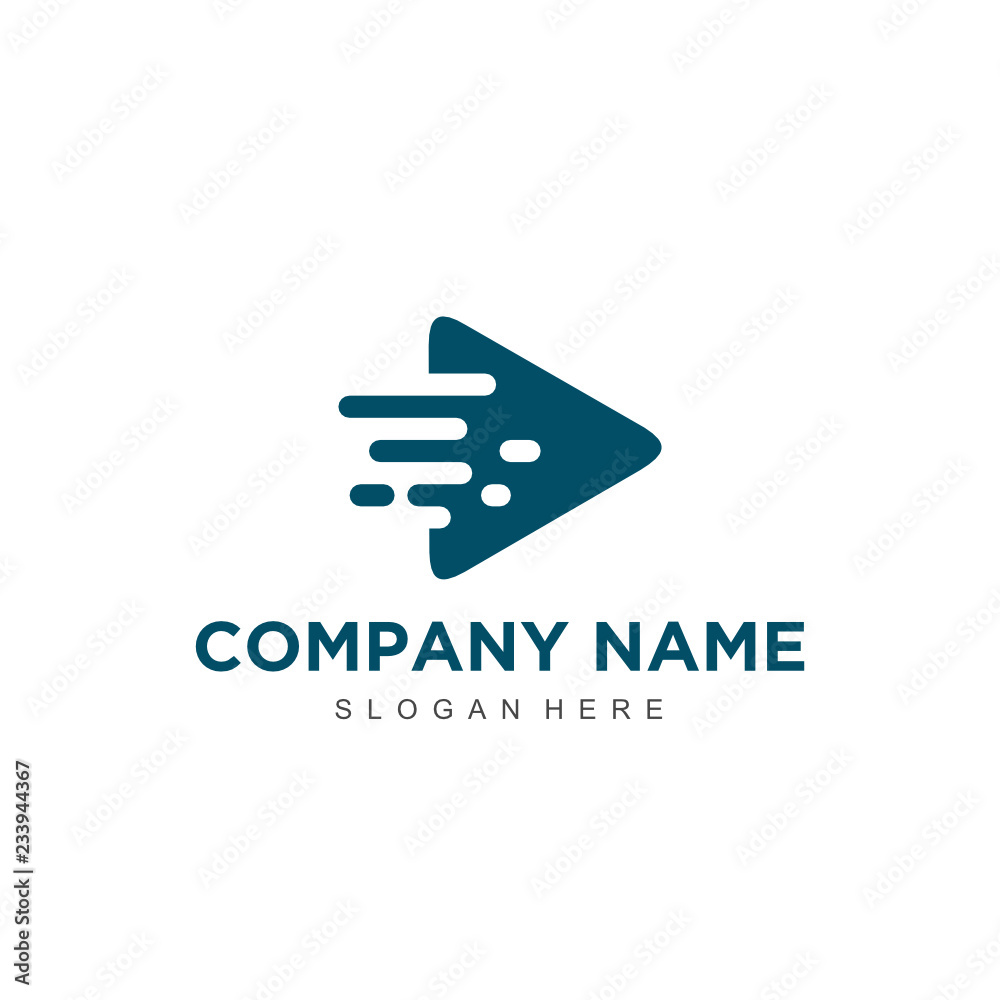 Simple and Minimalist play Logo Design vector Simple and Minimalist play Logo Design vector