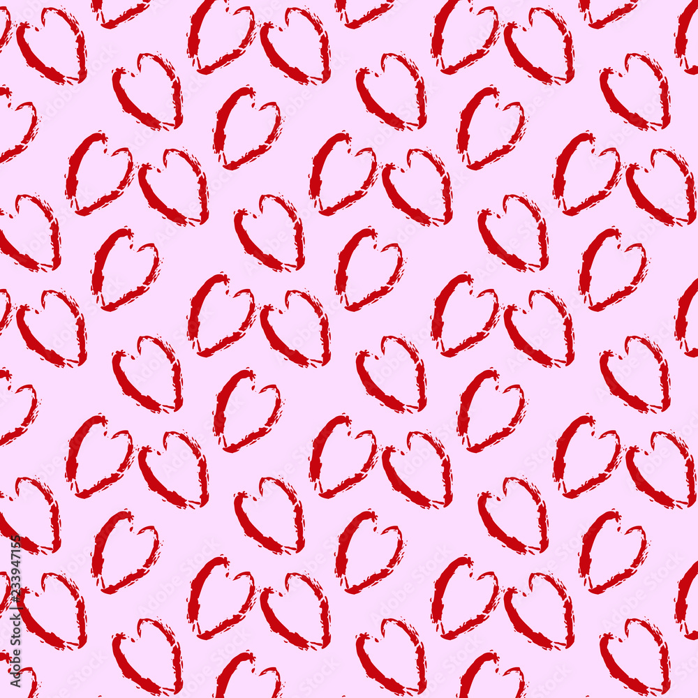 background of red hearts on pink background background of red hearts on pink background