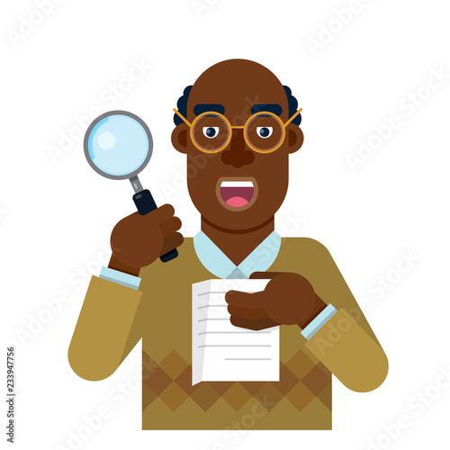 Person delegate to the audit that analyzes and research the correctness of the work