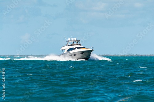 Yacht In The Florida Keys