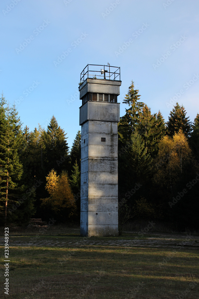 Ein ehemaliger Grenzturm