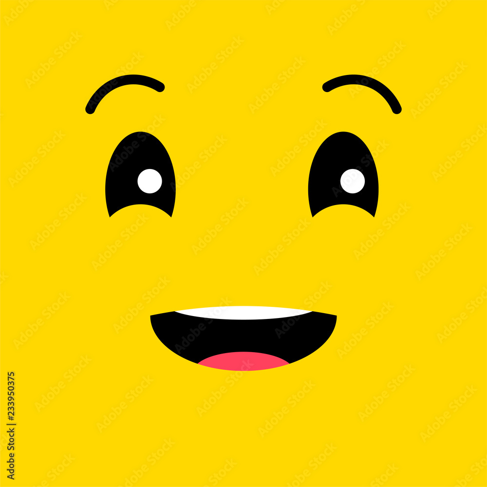 Laughing funny emotion emoji face. Simple emoticons pictograms. Vector illustration EPS 10. Laughing funny emotion emoji face. Simple emoticons pictograms. Vector illustration EPS 10.