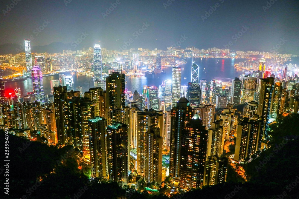 香港の夜２