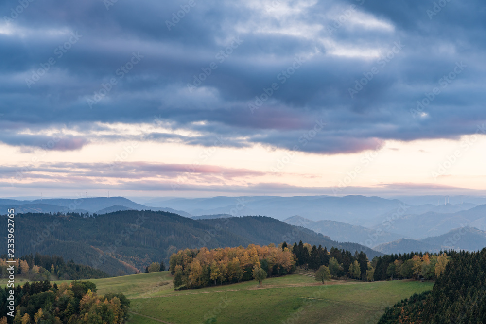 Fototapeta premium Herbst im Schwarzwald