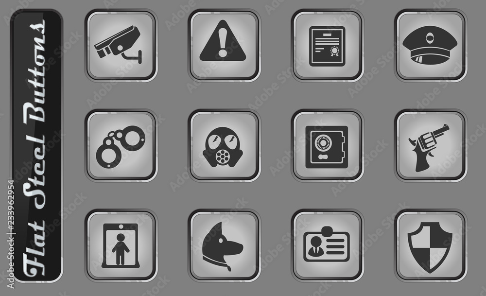 Security icon set Security icon set