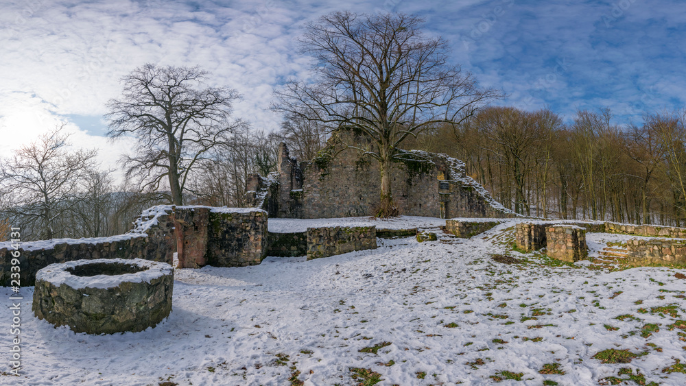 Winter at Rodenstein Ruin