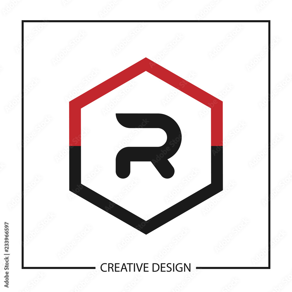 Initial Letter R Logo Template Vector Design Initial Letter R Logo Template Vector Design