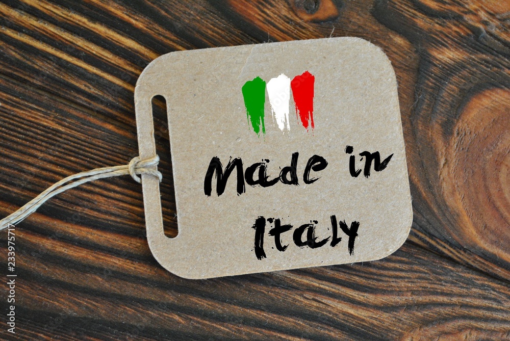 Made in Italy - obrazy, fototapety, plakaty 