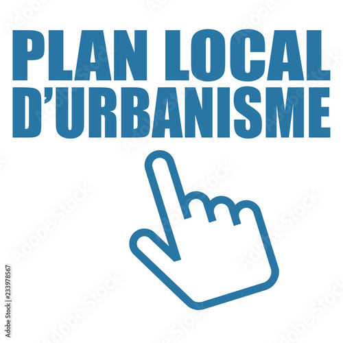 Logo plan local d'urbanisme.