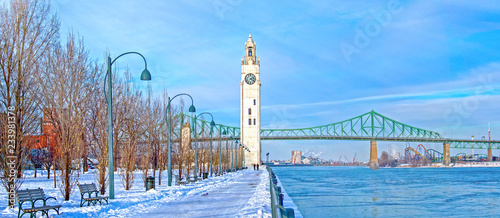 Montreal in winter, Canada