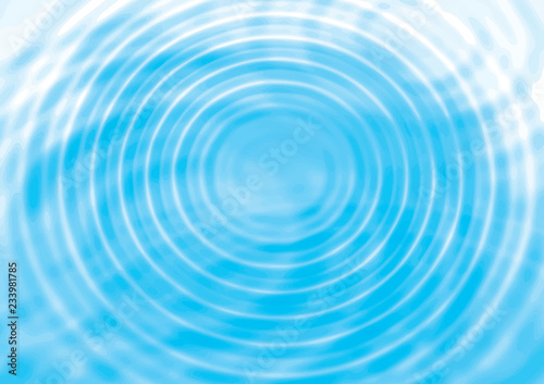 Abstract concentric water ripples background