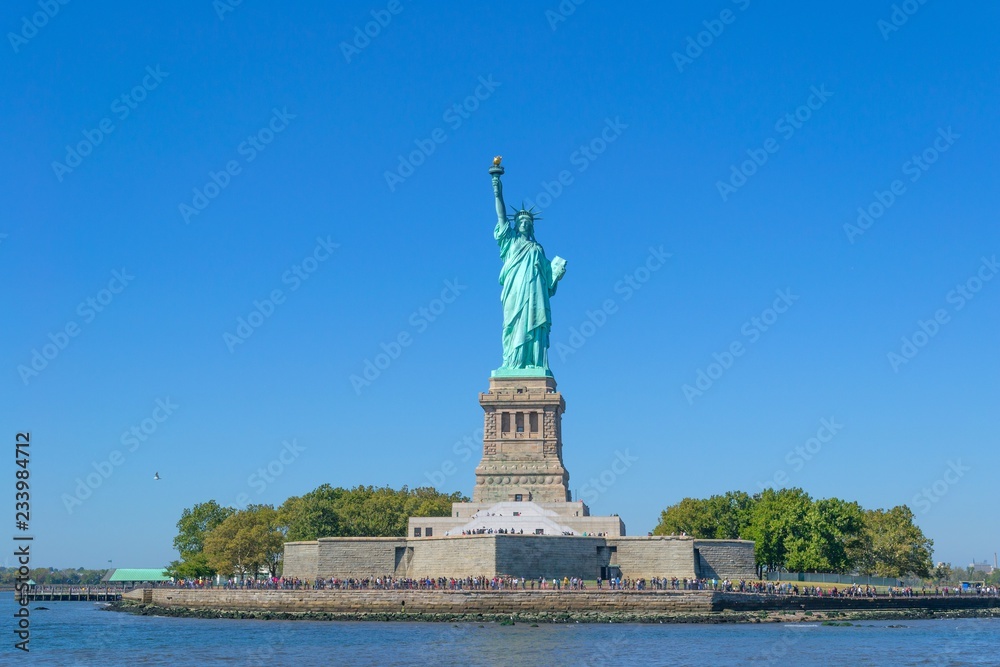 Statue of Liberty - Liberty Island, New York. USA.
