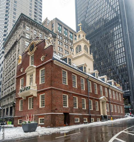 Old State House in Boston, USA photo