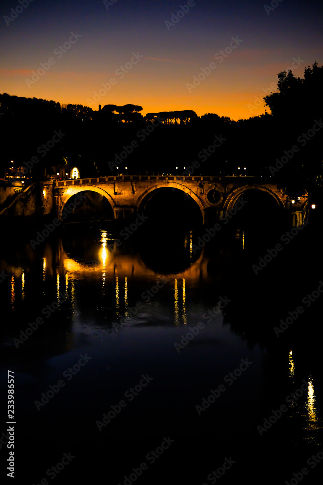 Twilight Italy Bridge