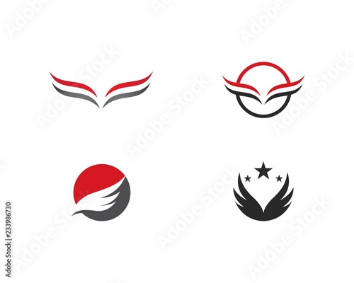 Wing Logo Template