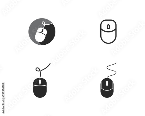 Computer mouse logo