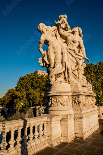 Roman Statue Tiber River