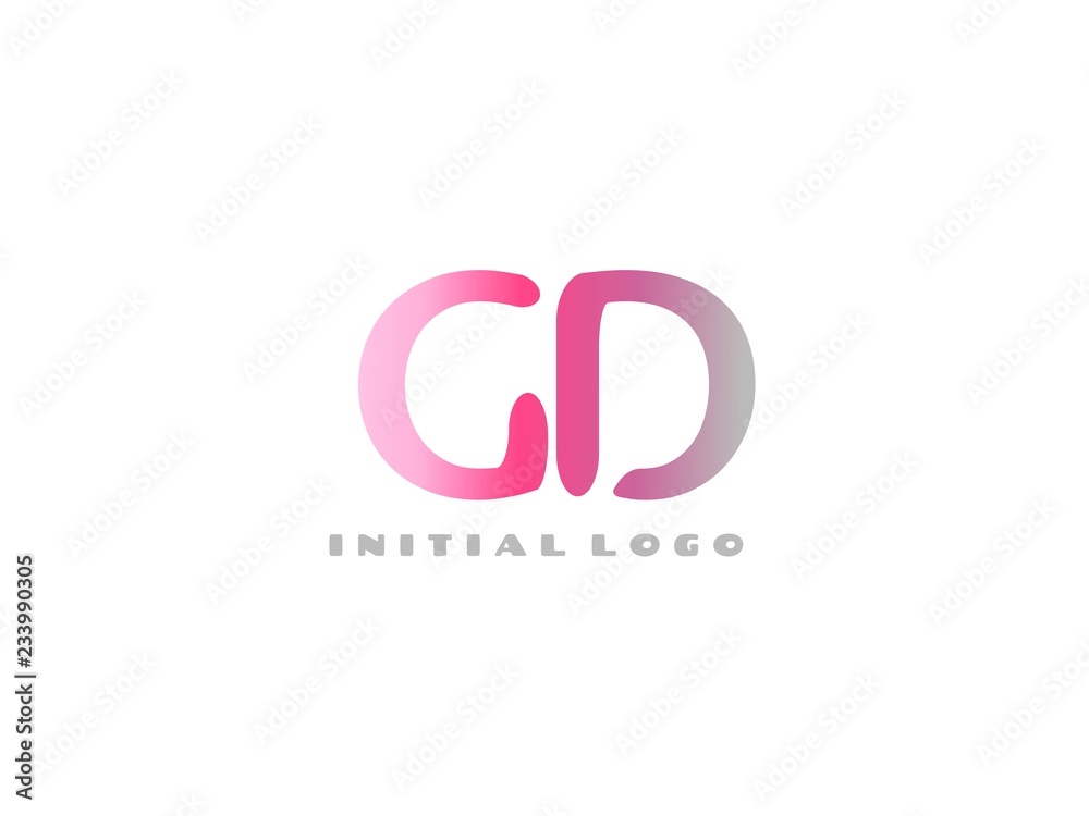 GD Initial Logo for your startup venture GD Initial Logo for your startup venture