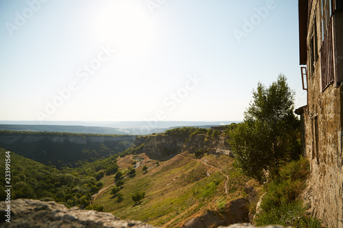 Beautiful mountain landscape on the Crimean peninsula