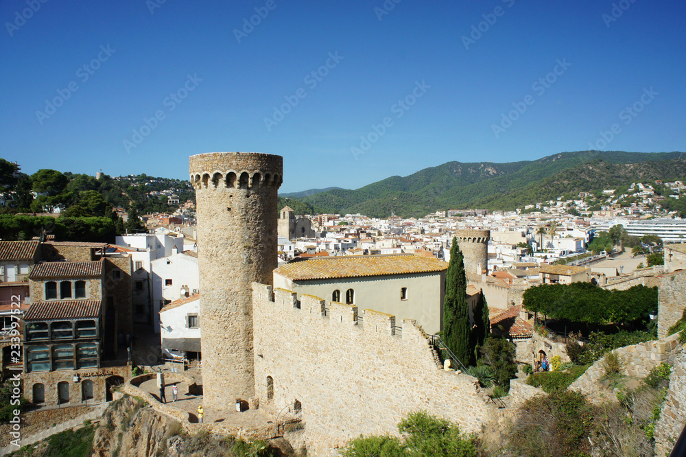Tossa de Mar is a historic city in the Mediterranean.Spain.