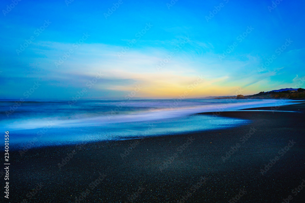 Obraz premium Wonderful Sunset, San Simeon, CA